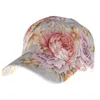 Baseball Cap New Women Flora Print Sport Headband Classic Sun Sport Visor Hat Cap Justerbar Hat 2019 Dropship