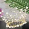 Brillant fait à la main perle princesse couronne coiffure gâteau Topper mariage mariée et marié joyeux anniversaire chapeau gâteau décoration