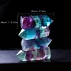 Natural Fluorite Hexagonal Column Crystal Point Wand Mineral Crystal Home Decoration Stone Study Room Decoration8126808