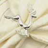 Wedding hotel gold Christmas deer napkin ring elk napkin ring napkin clasp mouth cloth loop towel clasp