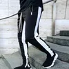 Erkek Joggers Rahat Pantolon Spor Erkekler Spor Eşofman Dipleri Skinny Sweatpants Pantolon Siyah Spor Salonları Pantolon Pantolon