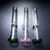 3 Farbglas-Ölbrennerrohre Super Size Pyrex Black Smoking Pipe Dab-Zubehör AUF LAGER