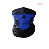 Unisex Halloween cosplay cosplay esqui crânio metade face máscara fantasma lenço bandana pescoço aquecido festa headband mágico turbante balaclava wcw273