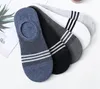 Chaussettes invisibles super basses en coton pour hommes et femmes avec ventilation en maille avec talon en gel anti-dérapant