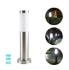 LED Outdoor Lawn Lamp IP65 Waterproof 12V 110V 220V E27 Garden Rostfritt stål Ljus Courtyard Lights Landscape Lamp9894449