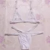 2019 Women039s Seksi E Mesh Bikini Set Dantel İçi Boş Tops Bandage Mayo Seksi Mini String Thong7006173