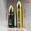 Stainless Steel Thermos Bullet Flask Water Bottle Double Wall Vacuum Insulated Drinking Cup Tea Coffee Bullet Flask Travel Mugs TQ5979896