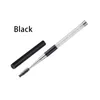 1pc eyebrow borste mascara spiral wand applikator med rhinestone handtag ögonfransar förlängning kam ögon makeup verktyg 10 färger