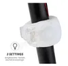 Fiets fietslamp siliconen fietskop voor achterwiel led flash fiets licht waarschuwing achterlicht ZZA208 zee verzending