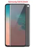 Anti-reflets pour Samsung Galaxy S10 Plus S10e Note10 Lite S9 Plus Note10 Plus Note 9 Protection d'écran en verre trempé anti-espion