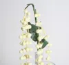 artificial plants Silk Flower wedding Flowers fake green leaves wedding decoration event use