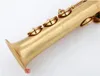 95% Kopiera Japan Kuno KSS-902 Sopran Saxofon Goldlack B Flat Sax Professionellt musikinstrument med fallmunstycke