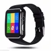 Hollvada BluetoothスマートウォッチSmartWatch X6 Android電話コールRelogio 2G GSM SIM TFカードカメラスロットプッシュメッセージメンズウォッチ