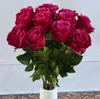 Large rose single artificial silk flower wedding flower with floral decoration flower WY890