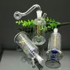 Mini-porteerbare ketel met glazen sigaretten met draadlade waterleidingen tabaksaccessoires Glas Ash Catcher