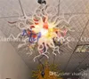 Creative Design Blown Glass Lampor Konst Dekorativ Murano Style Tak Modern Crystal Landelier