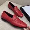 Diseñador Mules Princetown Suela plana casual hebilla Zapatos de mujer cuero Hombres mujeres Trample luxury Lazy shoes 46