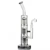 12.9 인치 큰 안경 Bong Hookahs Heady Dab Rigs Glass Water Pipes Heady Glass Oil Water Bongs Ashcatcher