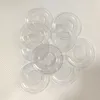 Round False Eyelash Case Plastic Eyelash Box holder Eyelashes Package Box holders 200 pcs