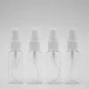 Contenitori cosmetici vuoti in plastica PET da 30 ml di alta qualità Bottiglia di profumo spray da donna Trasparente Bottiglie spray vuote da 30 ml per viaggi LX1998