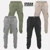 4 couleurs nouveaux hommes pantalons pantalons sport pantalons de survêtement minces vêtements de travail pantalons décontractés lâche multi-poches à la mode hommes pantalons