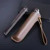 Magro Pen Estilo Folding lâmina de faca de madeira Handle Bearing Sistema Camping Pocket Knife Outdoor EDC Táticas de Sobrevivência Facas