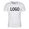 Hot Sale Men round neck t shirt Solid color Plus size plain T Shirts Retail tees blank shirts