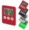 LED Digital Kitchen Timer 7 Colors Cooking Count Up Countdown Clock Magnet Alarm Electronic Cooking Tools OOA6532