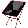 Portable Camping Beach Chair Lightweight Folding Fishing Outdoorcamping Outdoor Ultra Light Orange Red Dark Blue Beach Chairs