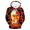 Nieuwe The Prodigy Lead Vocal Flint 3D Hoodies Mannen / Dames Hip Hop Casual Hoodies Flint Print Jongens Herfst Jas