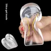 Semelles intérieures en silicone antidérapantes multi-tailles 3D douces et confortables pour hommes et femmes demi-coussinets transparents invisibles et en velours