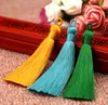 3'' Ice Silk Earrings Tassel Trim Pendant Jewelry Making DIY Pendant Earrings Accessory Curtain Tassel 22 Colors Option