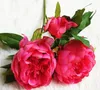 Jedwab Sztuczne Piwonia Kwiaty Flores Artificiais Para Decora O Sztuce Dla Domu Dekoracji Ślubnej Fałszywe Kwiat GB339