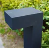 Lampy 7 Kształt Bollard Bollard LED Lampa Lampa Villa Standing Light Modern Waterproof Outdoor Post LED oświetlenie