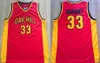 NCAA College Oak Hill 33 Kevin Durant Jersey Mannen Middelbare school Basketbal 22 Carmelo Anthony Jerseys Team Geel Rood weg voor sportfans