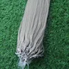 Silver Extensions Extensions 100G Машина My My Micro Loop Ring 100% Наращивание человеческих волос 1G / Стенд Микро-петля Человеческие Волосы Наращивание