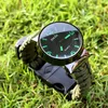 Bússola multifunções ao ar livre Flint survival watch Montanha camping relógio salva-vidas