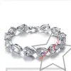 Charms Bracelet Wedding Party Gifts Seven Color Angel Tear Bead Zircon Bracelet Women's Korean Fashion Chain Jewelry