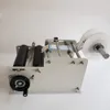 Machine d'étiquetage Semi-automatique pour bocaux en acier inoxydable, plastique, verre, métal, bouteilles rondes, Machine d'emballage d'étiquettes autocollantes en papier