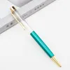 27 Color Creative Empty Tube Ballpoint Pens DIY Self-filling Metal Pen School Stationery Office Supplies Writing Gift