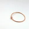 Nouveau bracelet en os de serpent à boucle classique pour bijoux Pandora mode élégante chaîne de base en or rose de haute qualité décorations féminines259z