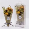 Сушеные букет цветов DIY Box подарков Сушеные розы Подарок Валентина Свадебные подарки Свадебный банкет Украшение