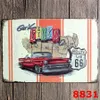 ROUTE 66 Emaille Bord Metalen Plaat Ijzer Schilderen Kinderkamer Muur Bar Koffie Thuis Art Craft Decor 30X20CM JK2006XB8129096