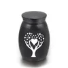 Love Tree of Life Human Funeral Cremation Urns, Ashes Keepsake, Memorial Mini Urn For Ashes for Human Pet Cat Dog 16x25mm