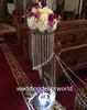 Supporti per fiori in cristallo Lampadario per fiori in acrilico Decorazione per matrimoni Vaso per fiori Centrotavola per eventi Centrotavola Decorazioni per feste Piombo stradale deco4461