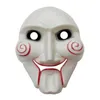 Partido New Halloween Cosplay Billy Jigsaw Saw Puppet Máscara populares Masquerade Costume Props Aumentar atmosfera festiva