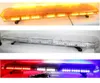 Ücretsiz kargo 120 cm / 47 inç led lightbar led işık bar araba flaş flaş işık bar ambulans lightbar emergecy uyarı lightbar amber tow bar