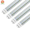 D-şekilli T8 G13 4 ft LED Tüp 1,2 Işıklar 60W Beyaz LED Floresan tüp Ampüller AC85-265V CE UL FCC soğutun