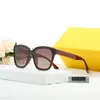 Moda - Occhiali da sole da donna da uomo Occhiali da sole di design Occhiali da uomo UV400 F Lettera 2590 Opzione 5 colori Alta qualità con scatola