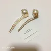 Pinzas para el cabello de perlas grandes de aleación de moda, pasadores BB clip C para damas, joyería exquisita favorita, tocado, regalo vip